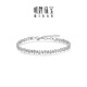 Ming brand jewelry platinum bracelet Pt950 platinum heart rate bracelet BFI0027 platinum bracelet about 9.07 grams