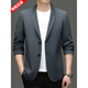 AX Armani Italian brand casual suit men's jacket casual suit 2025 spring and autumn suit top single suit black 2XL 185 size 156-170Jin Jin equals 0.5 kg