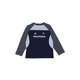 
Little pig Banner children's mountain sports long-sleeved T-shirt in spring and autumn parent-child T-shirt new style boys and girls contrasting color splicing round neck Liuyun white 160 *Suggested height 150-160cm
