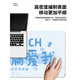原装古风文字鼠标垫超大号护腕简约电脑办公桌桌面垫定制学习书桌垫子 16859钱钱喜欢我 1000x500mm x 3mm