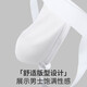 Hollow double trench underwear men's low waist solid color U convex elastic tight sexy shorts breathable thong boys shorts 2 pairs of color mixed 2 pairs XL