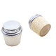Thermos bottle stopper wooden bottle cap thermos bottle stopper thermos bottle stopper anti-leak and anti-slip universal type 5 pounds high lid wooden stopper 2 pieces