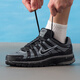 Nike (Nike) Chaussures masculines 2025 Printemps et automne Nouveau P-6000 Chaussures de sport chaussures papa rétro chaussures de course de chaussures IF6199-003 Black Grey 42