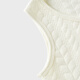 Tongtai (TONGTAI) baby vest autumn and winter pure cotton warm baby clothes vest vest vest vest going out top off-white 100cm