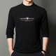 SeptWolves Camiseta de manga larga Half Turtleneck Spring y Autumn Velvet Aguel Velvet Camiseta de camiseta estampada de base de terciopelo de doble cara Men 6218 Gray 3xl 185/125/56