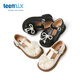 Tianmei Children's 2025 Autumn New Style Girls' Casual Girls' Bow Bow Fashion Versatile Shoes Beige 28