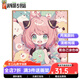 
Kazuo spy dress up as a family wine Anya digital oil painting DIY cartoon cartoon children's hand-filled psychological pressure relief oil SJ16785 60*60cm photo frame (color optional) + brush pigment