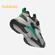 Balabala children's shoes children's sports shoes for boys and girls 2025 new autumn and winter shoes outdoor non-slip plus velvet to keep warm and trendy