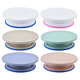 Yusenyi Cake Home Decorating Birthday Decorating Baking Turntable Used as Cake Making Tool Table Convolving Table Holder Turntable Turntable Commercial Wheat Straw Decorating Turntable Wheat Color Diameter 27.5cm