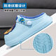 PAW PATROL PAW PATROL children's cotton slippers baby non-slip warm plus velvet winter indoor waterproof men's cute cotton shoes sky blue Archie 4476 17 inner length 17.0cm 170 size suitable for feet 16cm