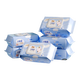 Jierou baby wipes skin-friendly small nipple 80 pumps * 6 pack of wet wipes for children's hands and mouth special cleaning household large bag