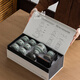 Thirty-year-old Wengan Ru Kiln Xingyun Kung Fu tea set for home office tea making artifact complete set of tea tray gift box for elders Wengan Ru Kiln_Xingyun automatic tea set (Tianqing) + 6 tea cups