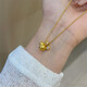 Wanke Fulu Gourd 18k gold necklace for women Nafu 2025 Xinzhong exquisite clavicle chain Fat Fulu