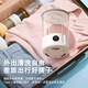 Xiaomi Eco Chain Wireless 2L Large Capacity Mini Double Cup Laundry Cup Special Washing Machine for Underwear and Underwear Small Portable Washing Socks Blue Machine + Double Tubes One Blue and One White