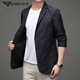FALAMONE Autumn Thin Armani Casual Suit Men's New Casual Men's Single Jacket Small Suit Blue M 170