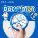 Zhenggang (ZGO) Doraemon Silent Alarm Clock for Children and Students Creative Cartoon Clock Wake-up Artifact 080-Blue Doraemon Academic Master