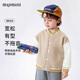 
MQDMINI children's jackets, boys baseball uniforms, girls autumn casual tops, baby clothes, 1 cool white letters, khaki 130