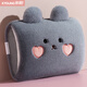 Caiyang Rechargeable Hot Water Bottle Cute Plush Girl Warmer Baby Warmer Belly Warm Water Bottle Rechargeable Explosion-proof Electric Warmer Gray Fortune Rabbit Dual Temperature Control is Safer Automatic Power Off