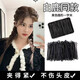 Hair clip clip black one-word clip for broken hair small clip makeup artist fixed hair U-shaped clip hair accessories hair clip 5.5cm black clip 50 pieces random style 1 pack