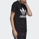 [70% nuevo] Adidas Adidas Clover 2018 Trefoil Trefoil clásico redondo redondeo transpirable manga corta moda camiseta casual cv9888 m tamaño