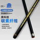 Chaomengxia billiard cue small head black technology carbon fiber special male cue medium large head table tennis Potts tee shot 1 DS*Thor tee shot 14MM gift pack