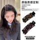 Korean temperament, exquisite and versatile, colorful sparkling diamond side bangs clip for girls, fashionable new year style high-end duckbill clip, colorful sparkling diamond duckbill clip, mixed color 3 pieces