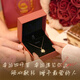 
Yangchuang Fashion [China Gold Authorization] Four-leaf clover silver necklace for girls’ birthday Chinese Valentine’s Day gift for girlfriend S925