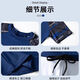 Xiaomijiao swimming trunks three-piece men's swimsuit complete set of equipment 2025 new style student adult youth swimming cap swimming goggles navy + swimming cap + swimming goggles nose clip earplugs XL (91-115Jin Jin equals 0.5 kg)