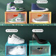Wing Fantasy 20-pack shoe box shoe storage box transparent plastic thickened shoe rack drawer-type dormitory artifact space-saving transparent-10 pack horizontal version 46.5 size 33x24.5x17cm