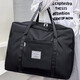 Hearing Time Travel Bag Large Capacity Suitcase Can Be Covered with Trolley Handbag Men and Women Traveling Short Distance Diagonal Storage Bag Black