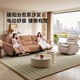 
CHEERS [offline store style] First class modern simple leather electric function zero wall sofa 11167 electric single seat - cream orange delayed delivery (see customer service for details)