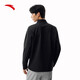 ANTA Outlet Executive Jacket Plush Jacket Men's Winter Business Commuting Stand Collar Casual Jacket