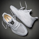Pei Ke Wide FoT Fat Foot Sports Herren Schuhe Großgröße Casual Schuhe 45 46 47 Herbst und Winter Soft Sohle 48 plus Samt -Männerschuhe 9888 Schwarz 39
