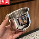 MZXM Japan imported quality boss lady's own use too thick 18-10 stainless steel garlic pounder thickened solid garlic 18/10 stainless steel garlic pounder 1 set
