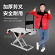 Yingjia Machinery Ximuleke mobile stainless steel electric truck lifting small trolley folding flatbed trolley fork enhanced version of the van explosion-proof motor