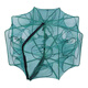 Jingjing Folding Shrimp Cage Fishing Cage Fishing Net Catch eel Fishing Net Lobster Cage Shrimp Net Catch Crab Fishing Cage 8 holes