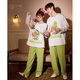 Gong Die Light and Soft Crayon Shin-chan Couple Pajamas Women's Spring and Autumn Long Sleeve Unisex Home Clothing Set