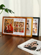 Fantasy solid wood family portrait photo frame empty frame wedding dress and children's photo custom diy table printing to make commemorative framed picture frame A329.7x42cm