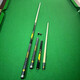 Yueni Leopard 3142 Jaguar billiard cue three-in-one three-jump one-piece kick-off jump stick explosive cue black technology ash small steel cannon (rush jump one-piece) rod barrel set