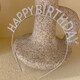 Happy Birthday Headband Goddess Crown Atmosphere Headband Dress Up Korean Hairpin Hair Accessories Silver Happy Birthday