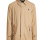 RALPH LAUREN PoloRalphLauren Solid Color Logo Logo Print Lapel Long Sleeve Windbreaker Men's Camel Brown Camel Brown L