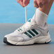 
Adidas casual shoes men's shoes 2025 autumn new sports shoes Crazychaos dad shoes shock-absorbing running shoes FX9105 JS4839 bright white/forest green 40