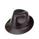 Woodpecker (TUCANO) Spring and Autumn First Layer Genuine Sheepskin Hat Shanghai Beach Men's Top Hat Gentleman Cowboy British Jazz Hat Middle-aged and Elderly Men's Hat Sheepskin Black L(56-57)CM