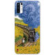 Fogless field train suitable for hammer nut pro3 mobile phone case 2s cute R2 Van Gogh R1 literary oil painting style female Nut r11975 flower field train Van Gogh nut mobile phone other models