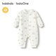 Balabala children's clothing baby jumpsuit newborn baby baby fart clothes boys and girls winter clothing crawling suit thickened warm soft and cute
