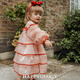 Happyology British Children's's NOUVEAU AUTOMNE ET JUPT CONTRASTIONNEUR D'HIVER POUR LES GABLES GABLE GALES ROBE ROBLE ORANGE ROSE 110 (112 cm)