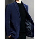 Pierre Cardin Herrenjacke Herbst und Winter Dicker Cord -Anzug Herren gut aussehender gestreifte Samt Freier Anzug Business Jacke Top Trendy Yellow M