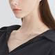 Chow Sang Sang 18K gold and white gold box pattern necklace, versatile plain chain, 78800N price, 45 cm