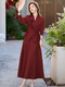 Nosskiss Luxury High-End Brand Red Demperument Платье для женщин 2025 Осень Осень Новый стиль шикарный и красивый обтягивающий талию с двумя частями набор красного качества версии L Рекомендуется 110-120JIN [JIN равно 0,5 кг]