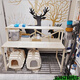 OYKTN实木花架猫砂盆置物架多层猫爬架宠物用品收纳阳台阶梯猫窝架猫咪 长90cm宽50cm高100cm